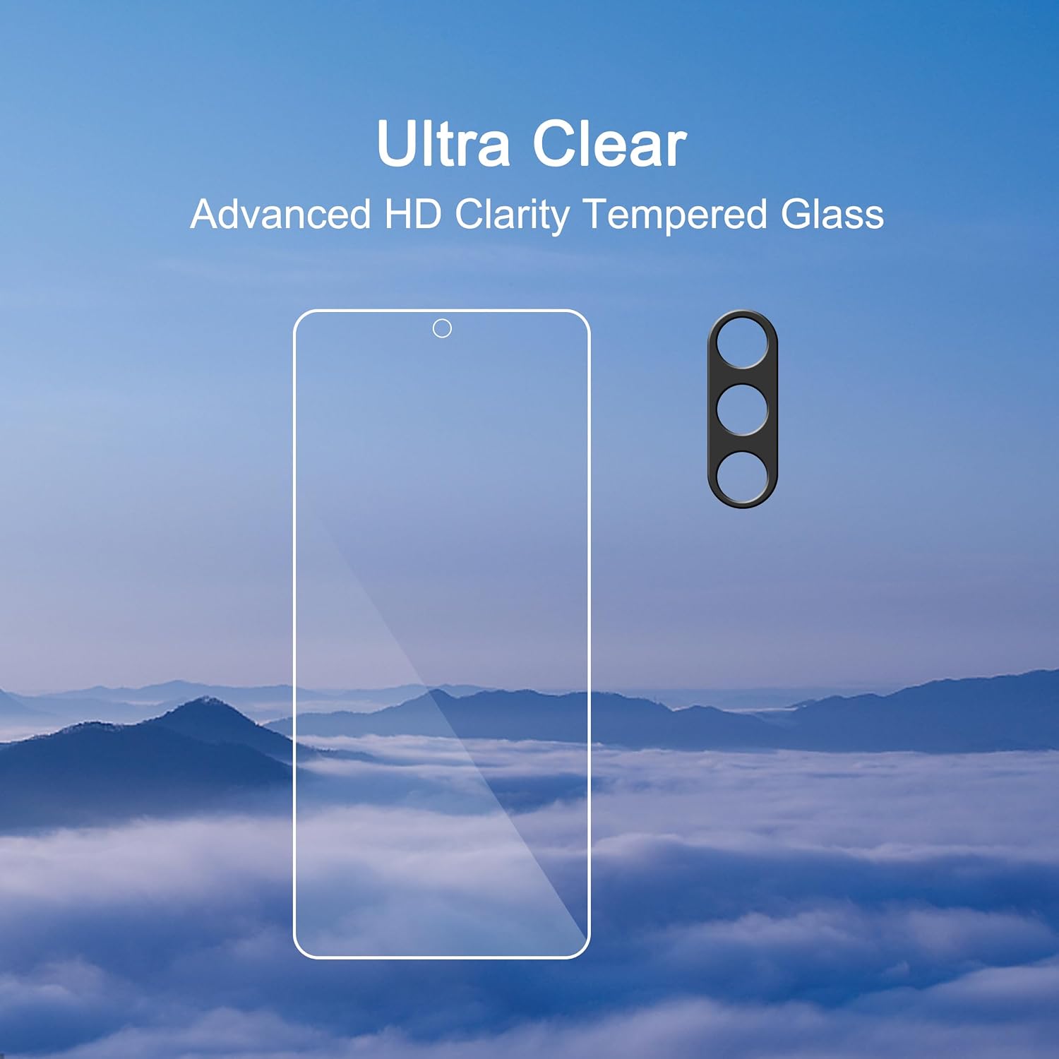 Ailun Screen Protector + Camera Lens Protector for Galaxy S24, 3+3 Pack - Image 4