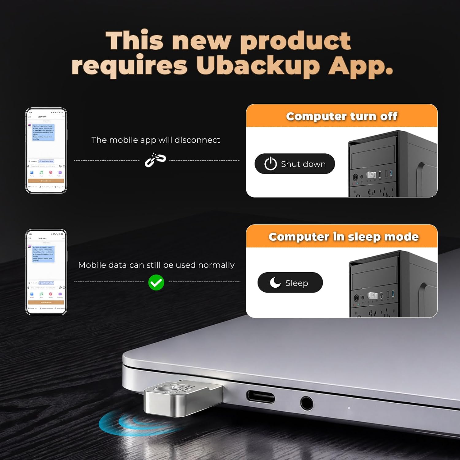 FUNNYPANDA NAS, Network Attached Storage for Computer (App Required) - Image 8