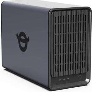 Yxk Zero1 2-Bay Desktop NAS for Home & Personal Storage(Diskless)