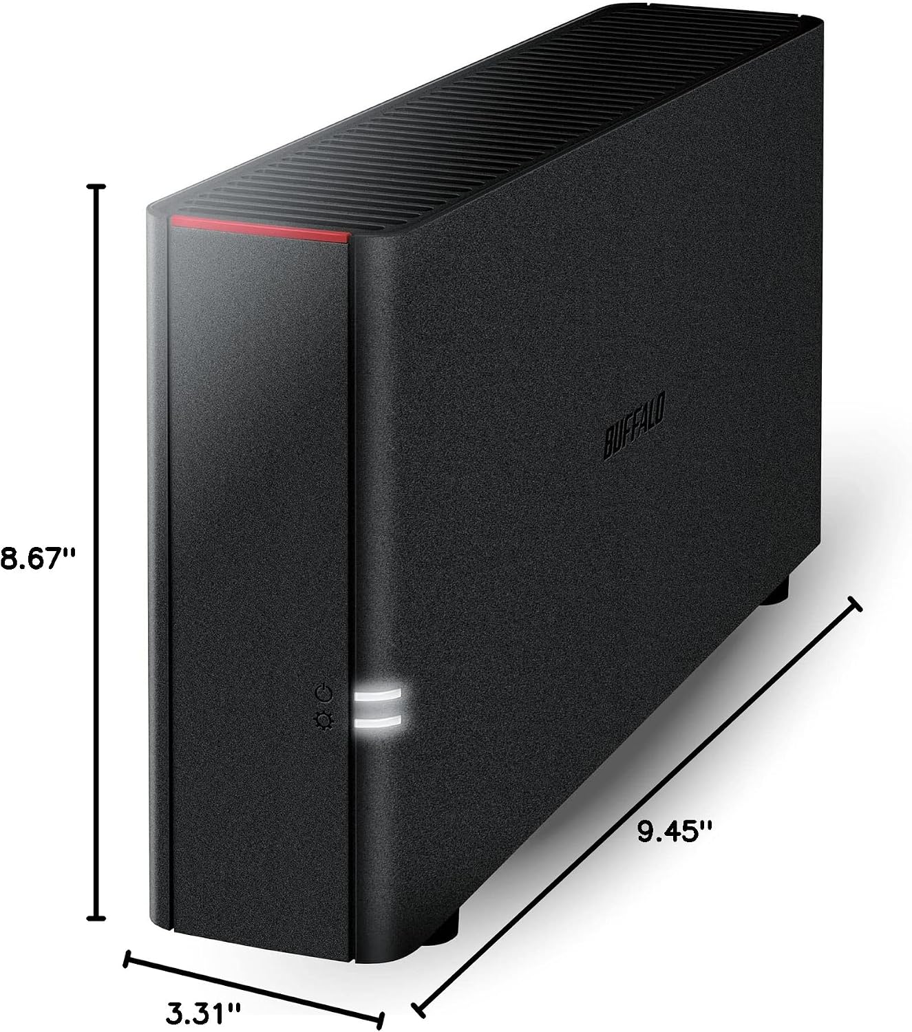 BUFFALO LinkStation 210 2TB 1-Bay NAS Network Attached Storage with HDD Hard Drives Included NAS Storage that Works as Home Cloud or Network Storage Device for Home - Image 9